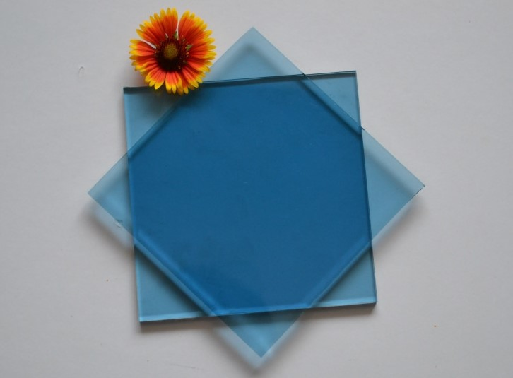 6mm Ford Blue Reflective Glass