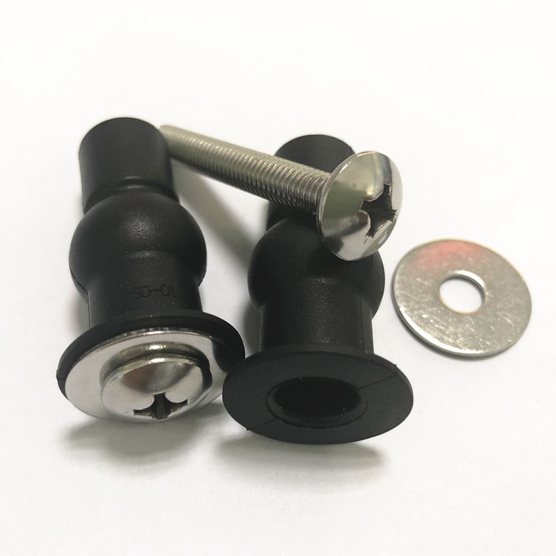 Universal Toilet Seat Hinge Brass Thread Insert Expanding Nuts