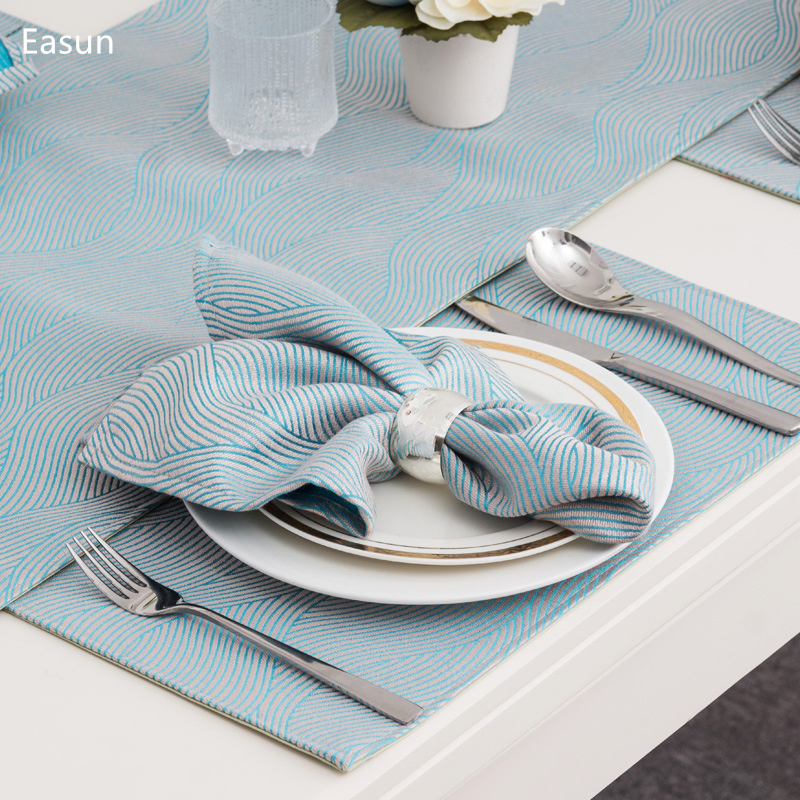 Airline Printed Tablecloth White Cloth Napkins