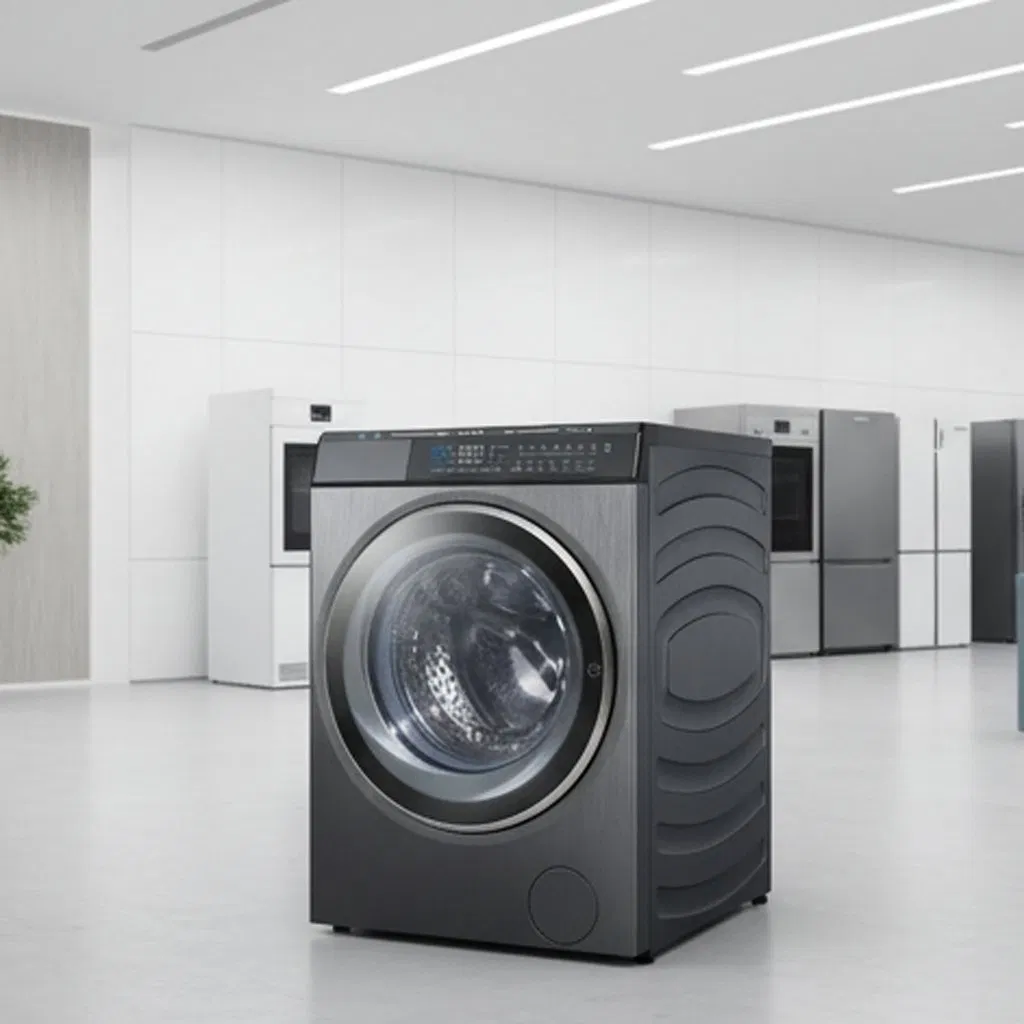 12kg High-Performance Front Load Washing Machine for Smart Laundry Solutions