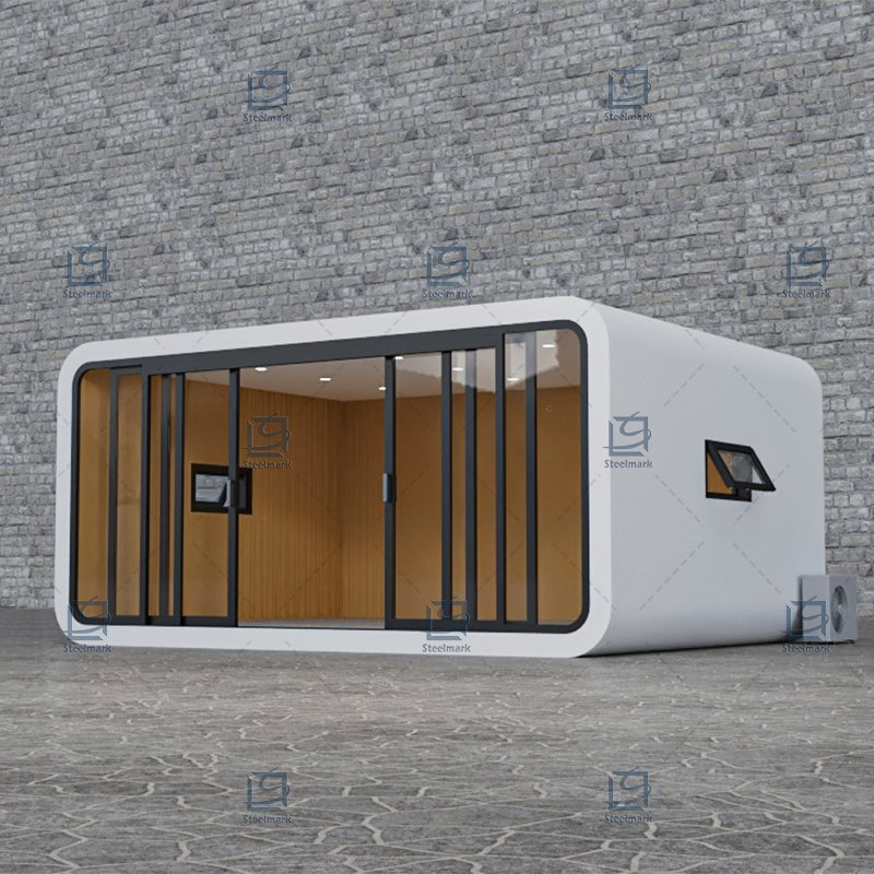 Luxury Modular Home Micro Coffee House Steel Prefabricated Villa Prefabricated House