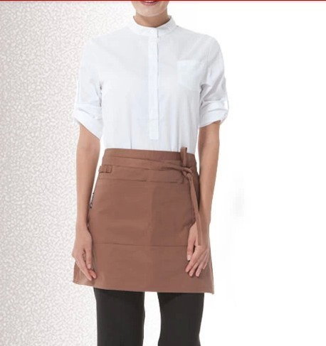 Half Size Polyester Material Customized Logo Chef Cooking Apron