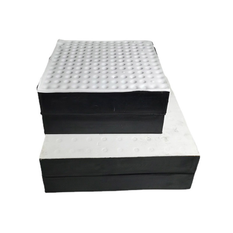 Rectangle, Round Laminated Elastomeric Neoprene Rubber Bearing Pad for Bridges Shock Absorption Construction