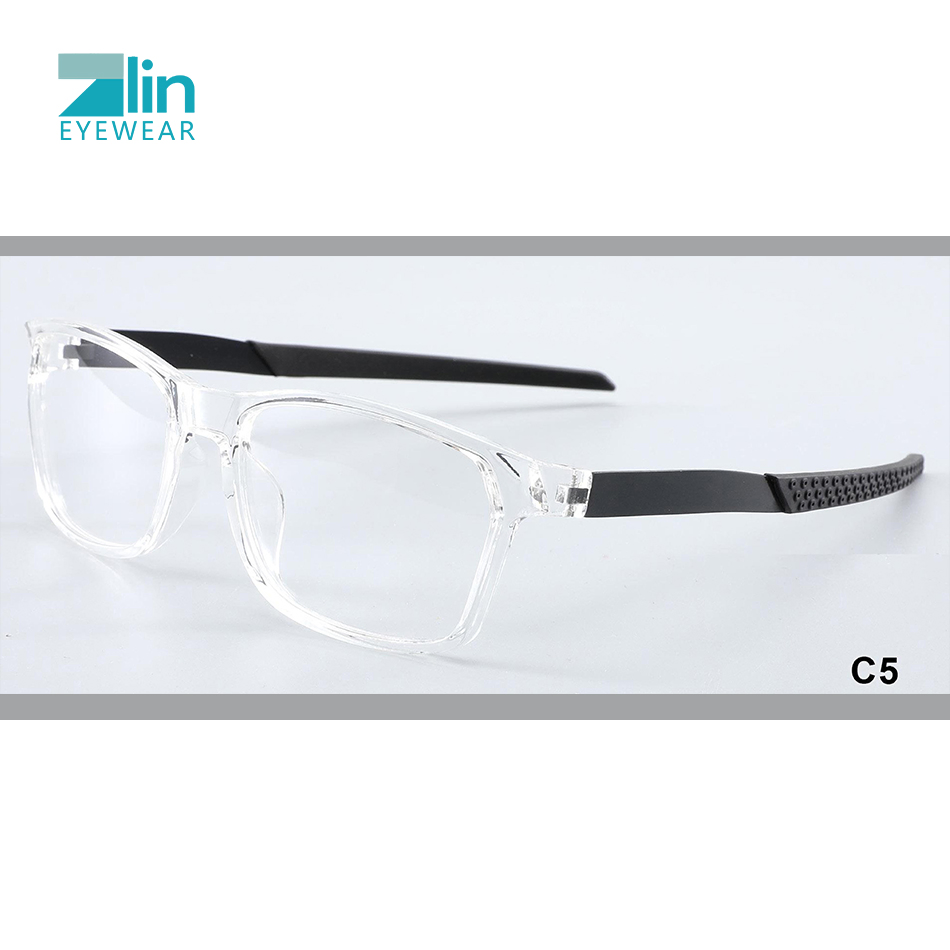Latest Style Tr Flexible Sport Square Eyeglass Eye Glasses Frames Optical Glasses for Men Women 2025
