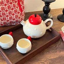 Tea Set Household High-End Teacup Teapot Housewarming Gift Box Wedding Teacup Set Tea Gift