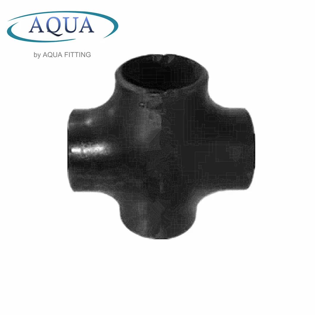 Industrial Fittings Carbon Steel Cross A106 DN50 Sch80