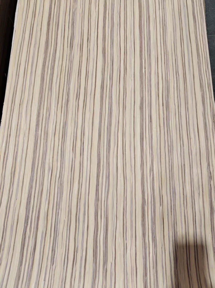 Zebra Veneer Interior Decoration Furniture Engineered Veneer.