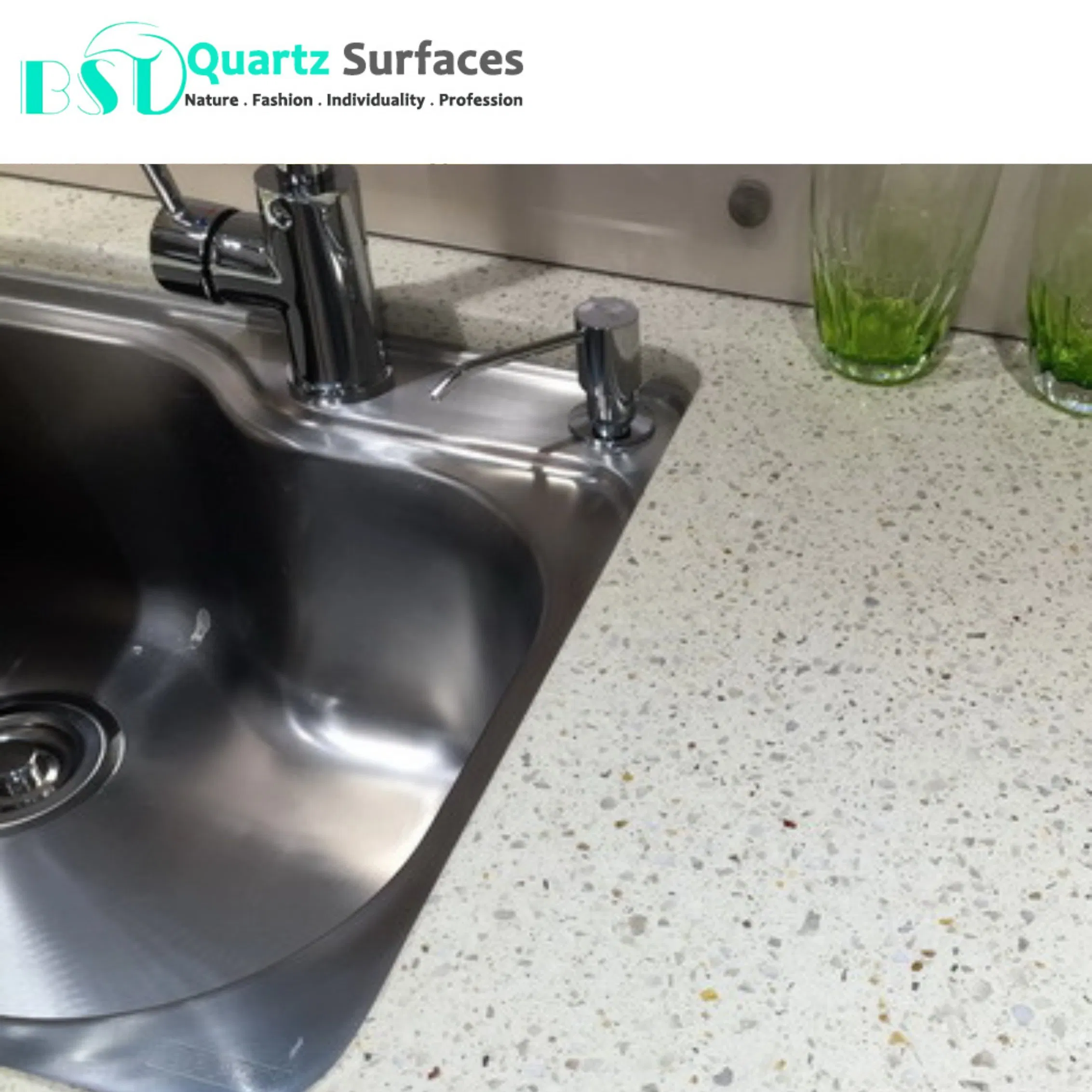 24X24 Artificial Quartz Stone Floor Tile