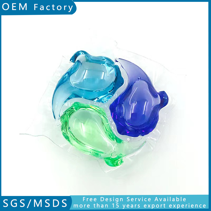 Easily Deep Remove Heavey Stain 10X Concentrated Laundry Detergent Pods Capsule