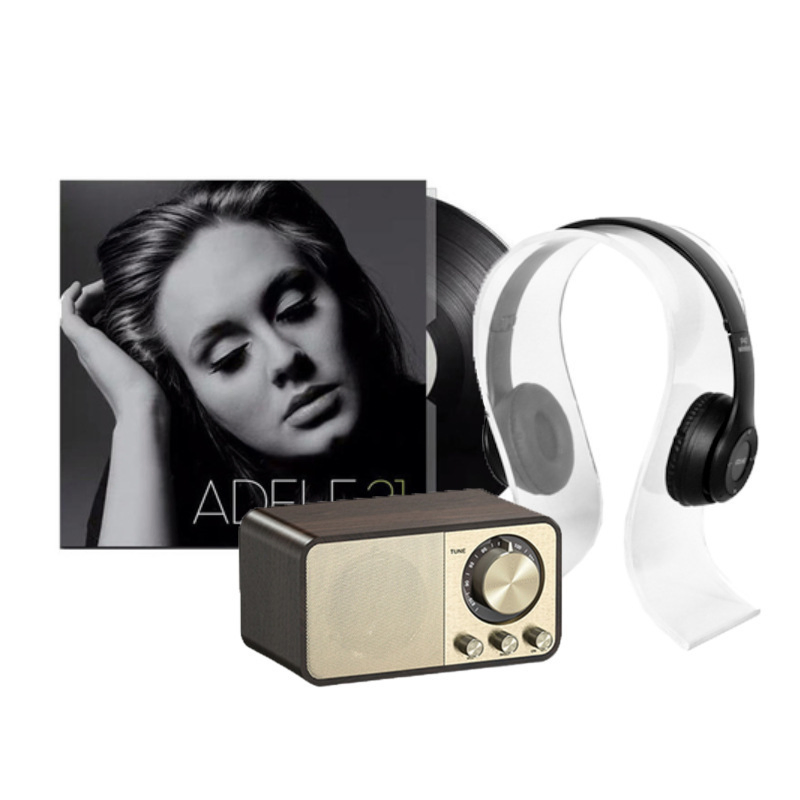 Organic Glass Headphone Stand Headphone Display Stand