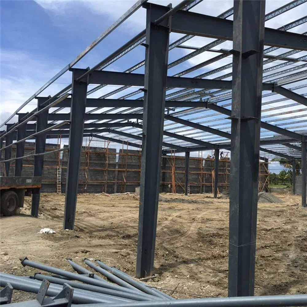 China Industrial Light Gauge Low Cost Prefab Sandwich Panel Steel Structure Warehouse for Sale