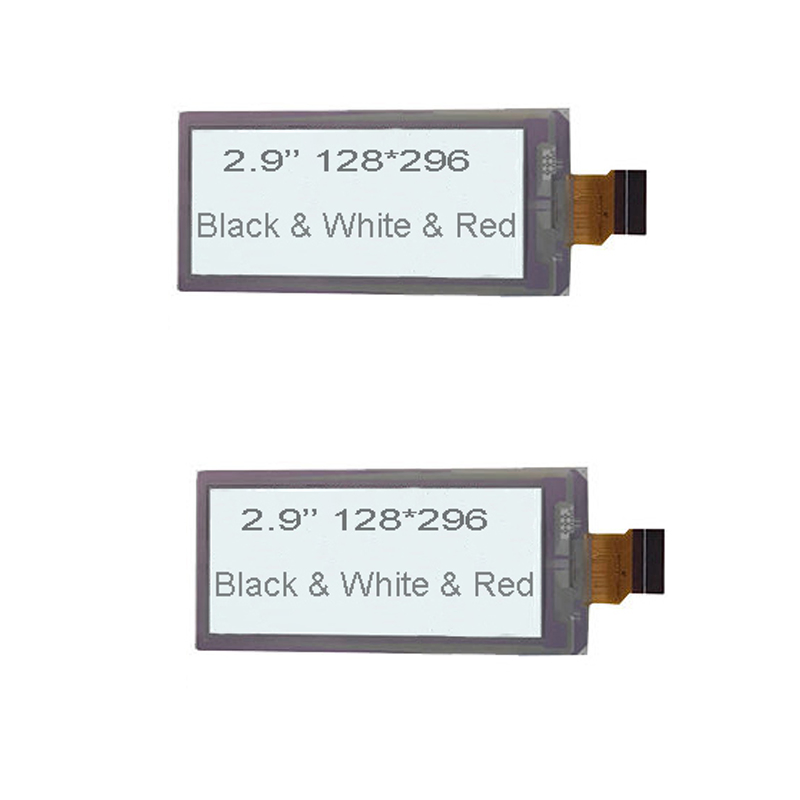 2.9 Inch E-Paper Display with Three Colors for Electronic Shelf Label System