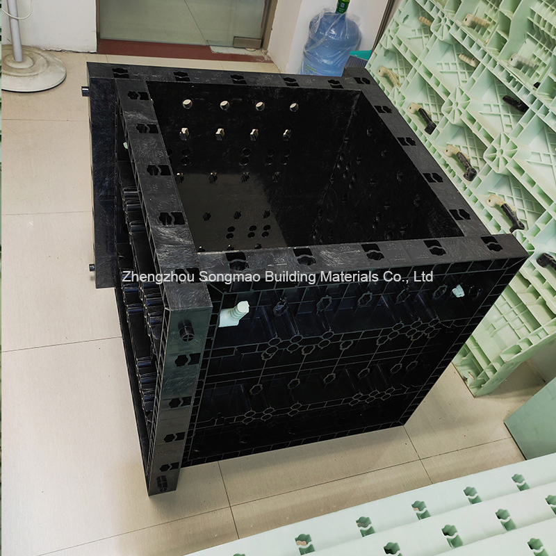 Songmao Round Concrete Form Pillar Mould Plastic Formwork for Construction Slab Wall Column Shuttering