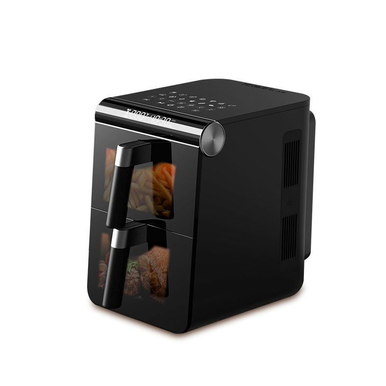 Hot Sale 9L Touch Air Fryer Large Capacity Intelligent Control Multi-Function 4.5+4.5L Airfryer