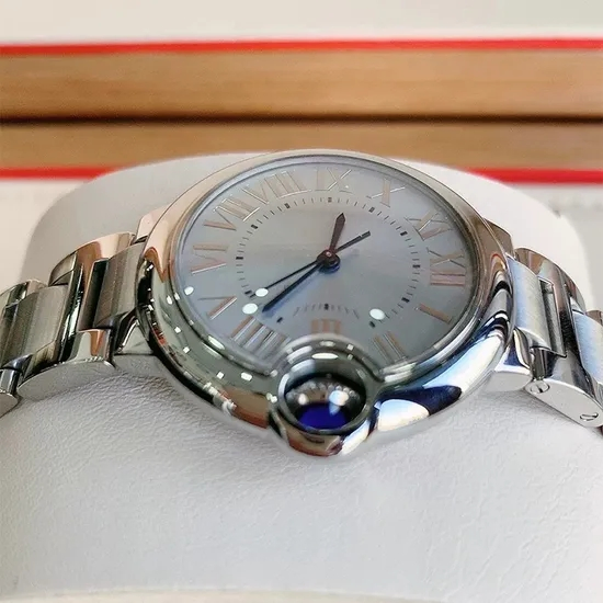 Silver Version of Business Sports Stainless Steel Waterproof Dial Automatic Men's Mechanical Watch