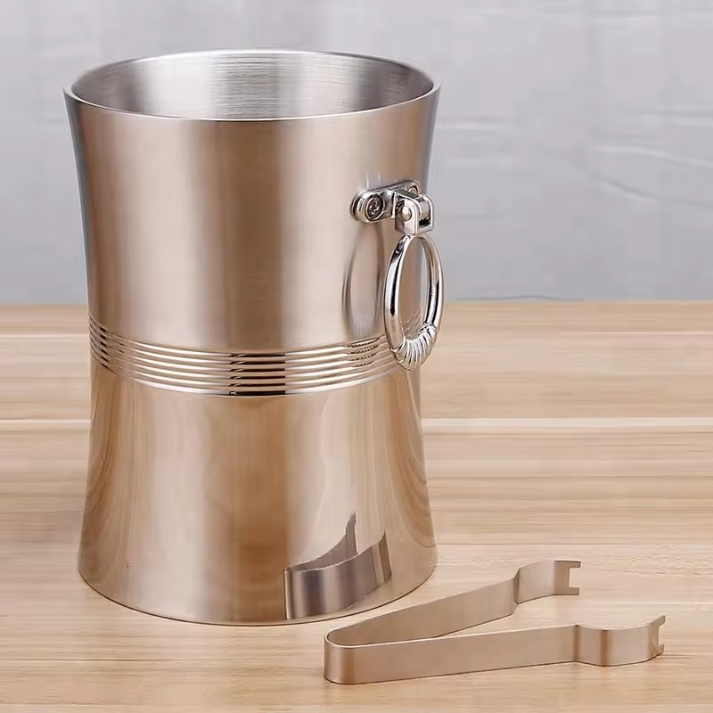Party Supplies Stainless Steel Restaurant Equipment Kitchen Utensils Cookware Party Ice Bucket