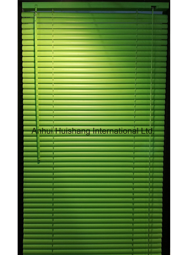 PVC Faux Wood Horizontal Venetian Blind Window Curtains