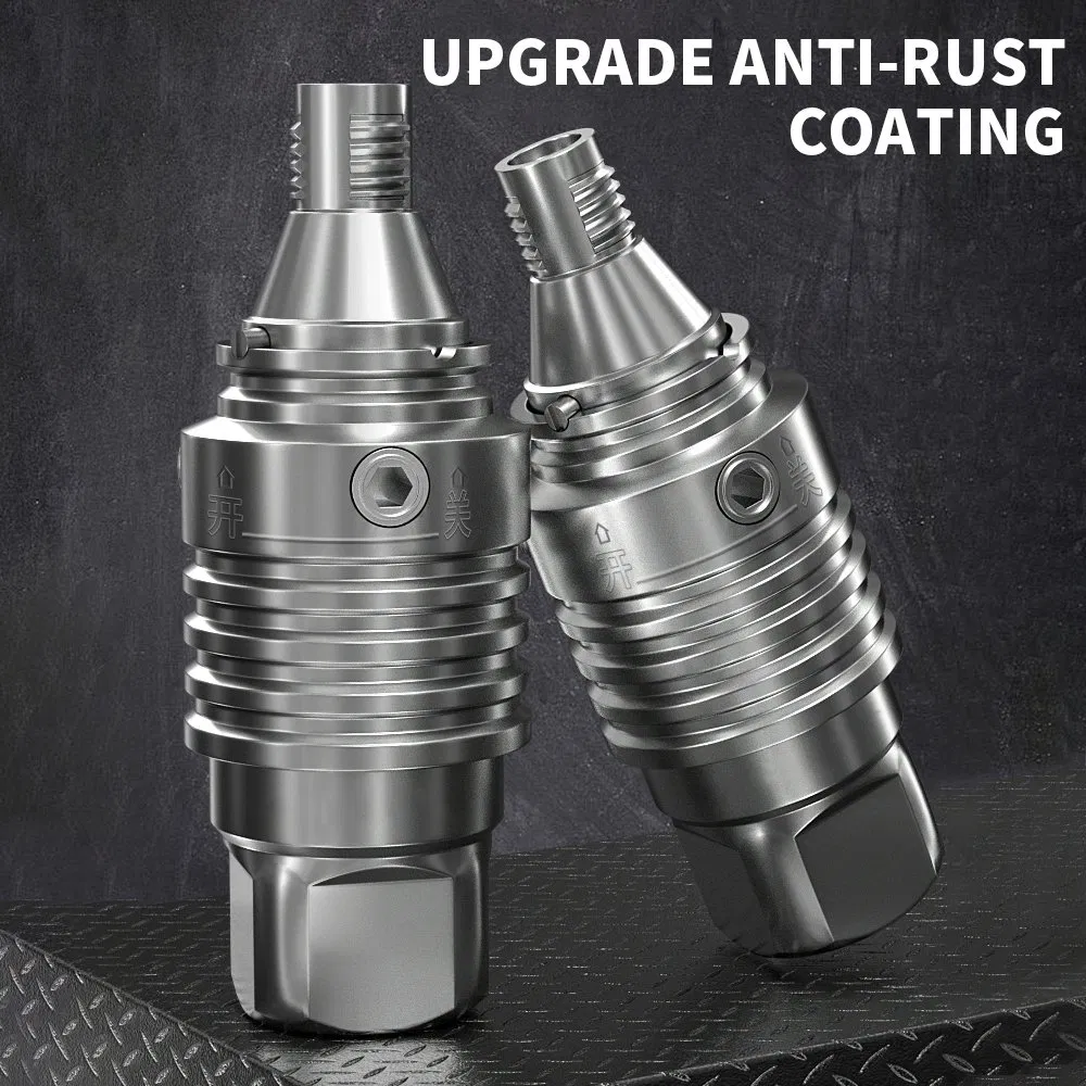 Effortless Core Drill Bit Installation and Removal with Durable Carbon Steel M22 Thread Quick Connector
