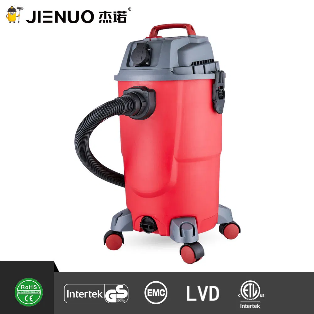 PP Tank Vacuum Cleaner Hot Selling 30L Vacuum Cleaner with Drain for Home Carpet Cleaning