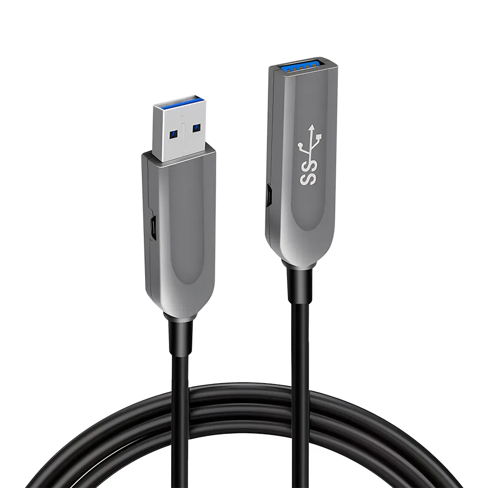 Оптический USB 3.0 кабель-удлинитель (Male-Female)