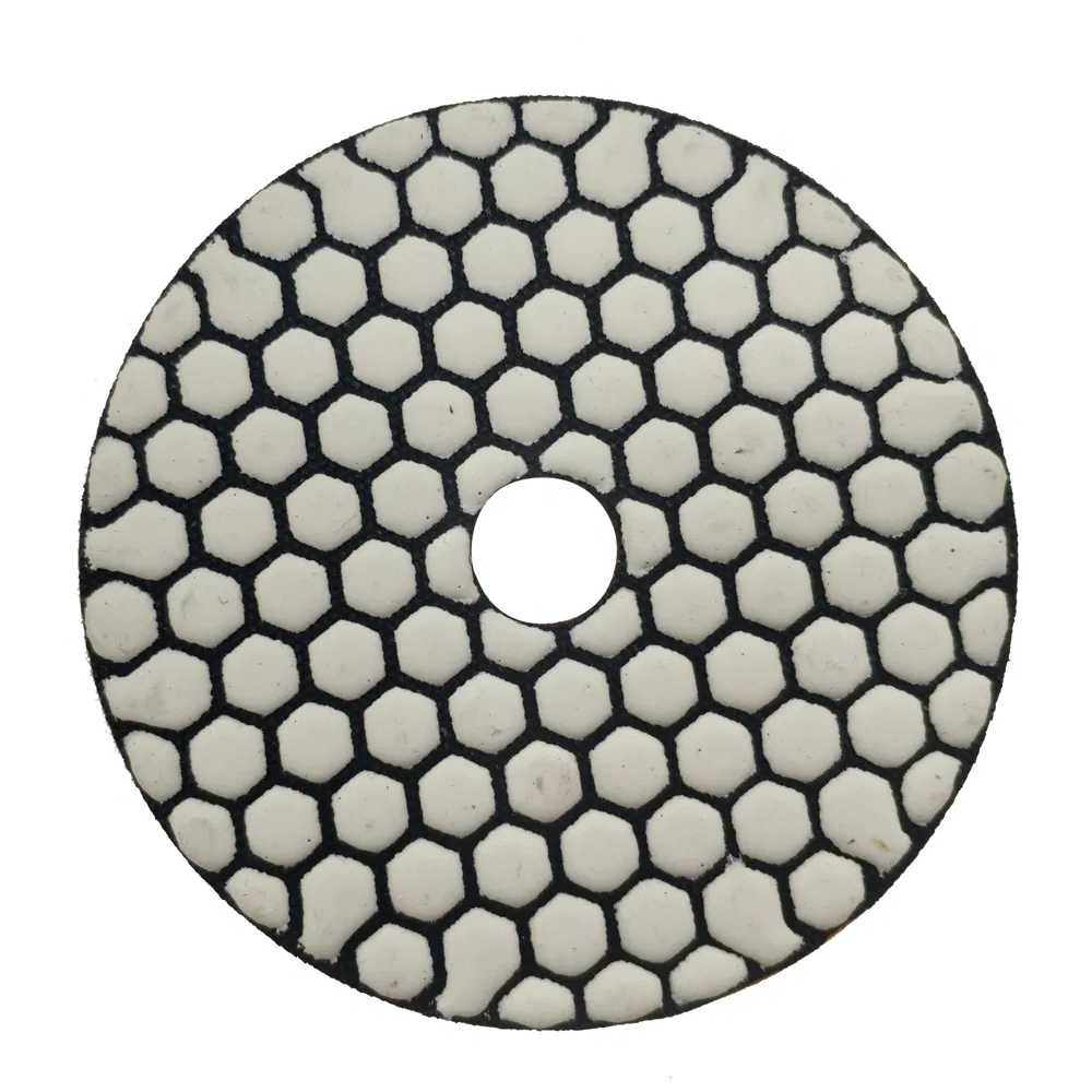 Dry Used Flexible Diamond Polishing Pads for Angle Grinder Engineered Stone