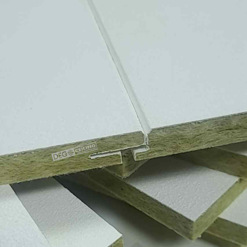 Thickness15mm 2X2 Stonewool Ceiling with Suspension Ceiling Grid Systems