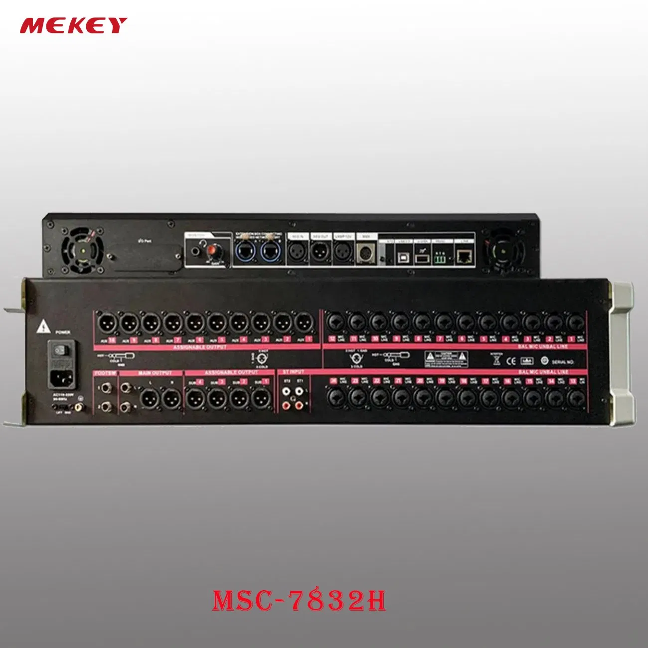 Mekey 32-Channel Digital Mixing Console with Advanced Sound Processing Features Msc-7832h