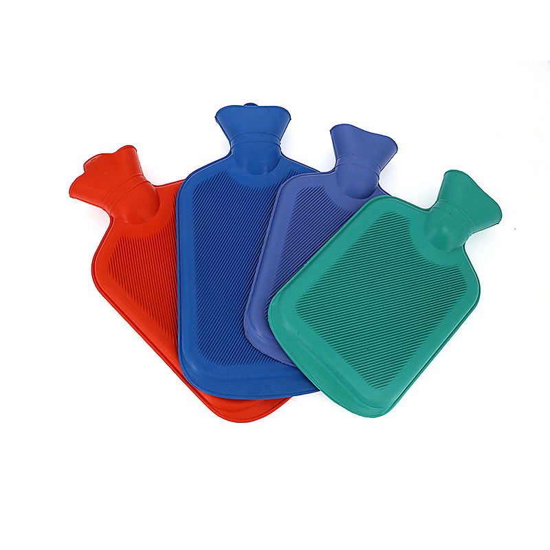 Good Quality Customize Home or Medical Use 2000ml 1000ml 20 -45% Rubber Content Rubber Hot Water Bag for Pain Relief