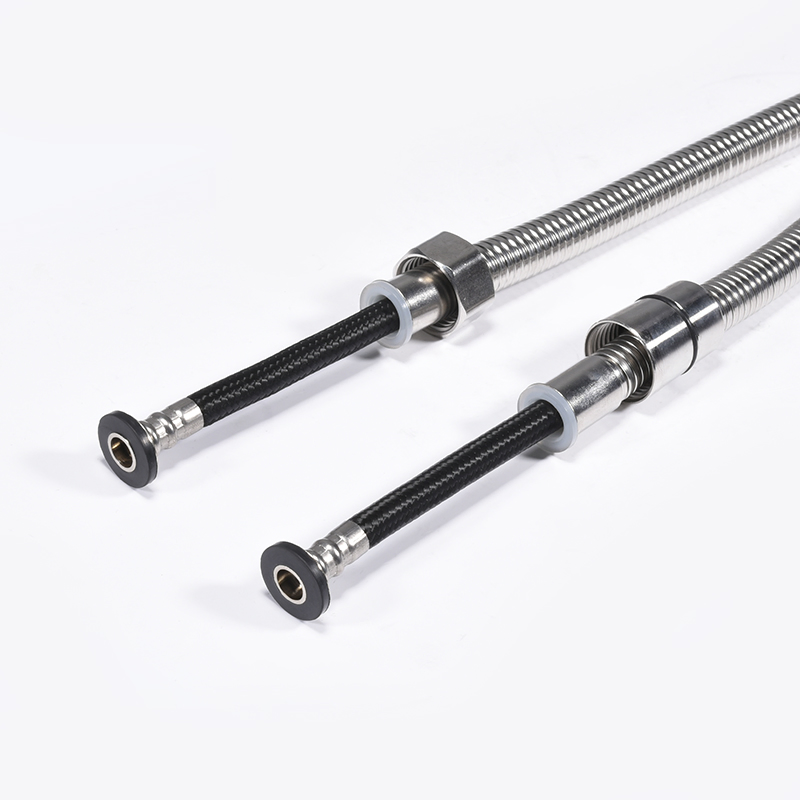 High Quality High Temperature Stainless Steel Wire Braided Flexible Shower Hose for Plumbing