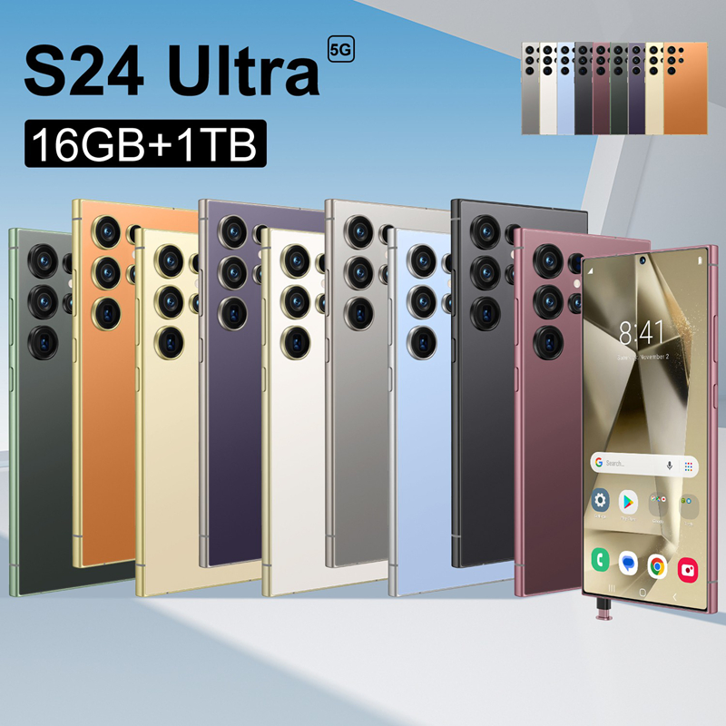 Premium S24ultra 16GB RAM 1tb Storage 200MP Zoom Camera 5g Dual SIM Smartphone