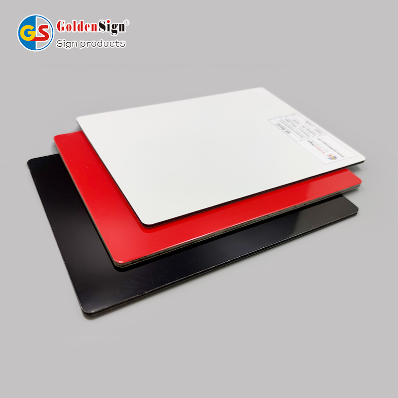 Алюминиевые композитные панели PVDF 4мм Goldensign