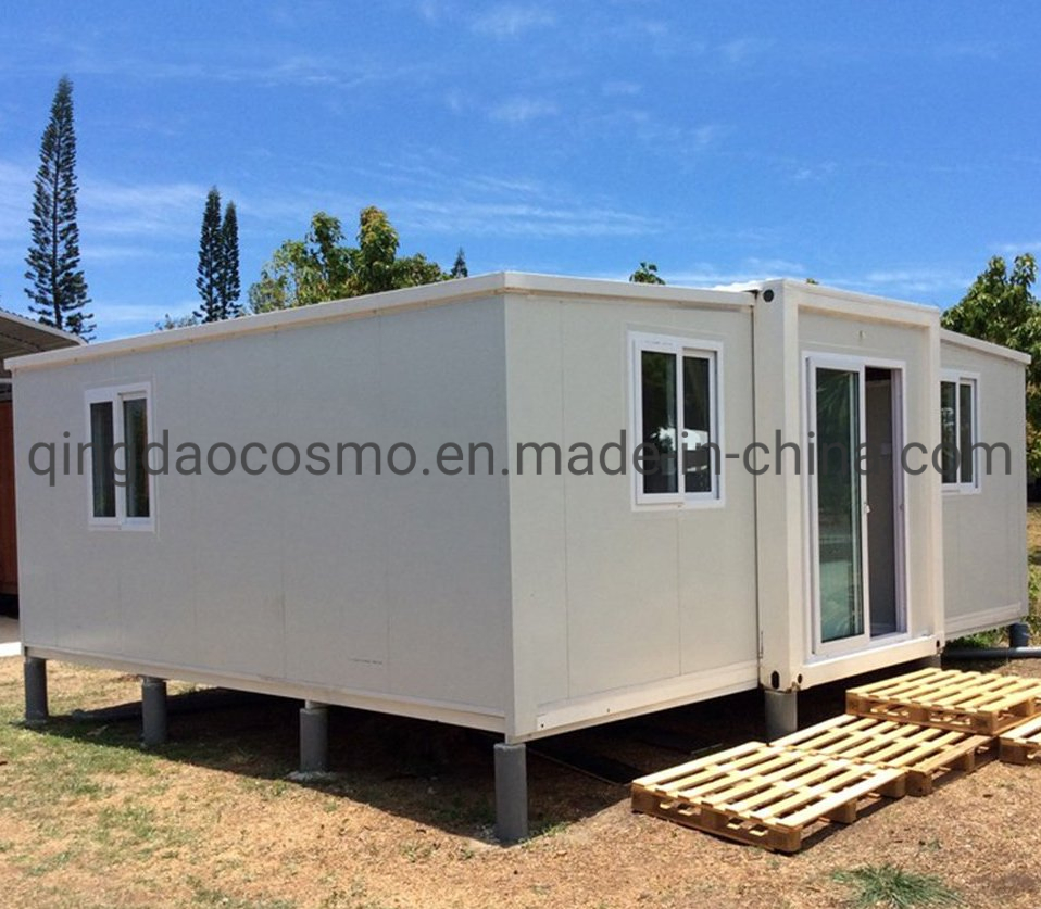 Fast Installation 3 Bedroom Luxury Container Home 20 Feet Container Home Expandable Prefabricated House Container Convenient Mini Wood Grain House with