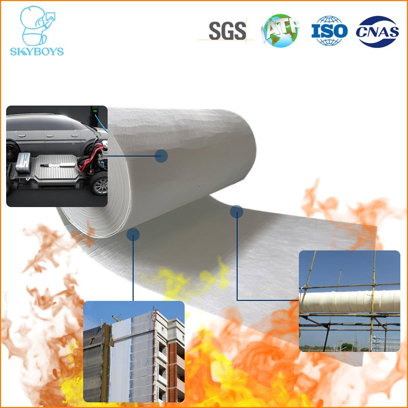 The Newest 3-20mm Low Chloride Ion Content Aerogel Insulation Blanket for Wall Insulation