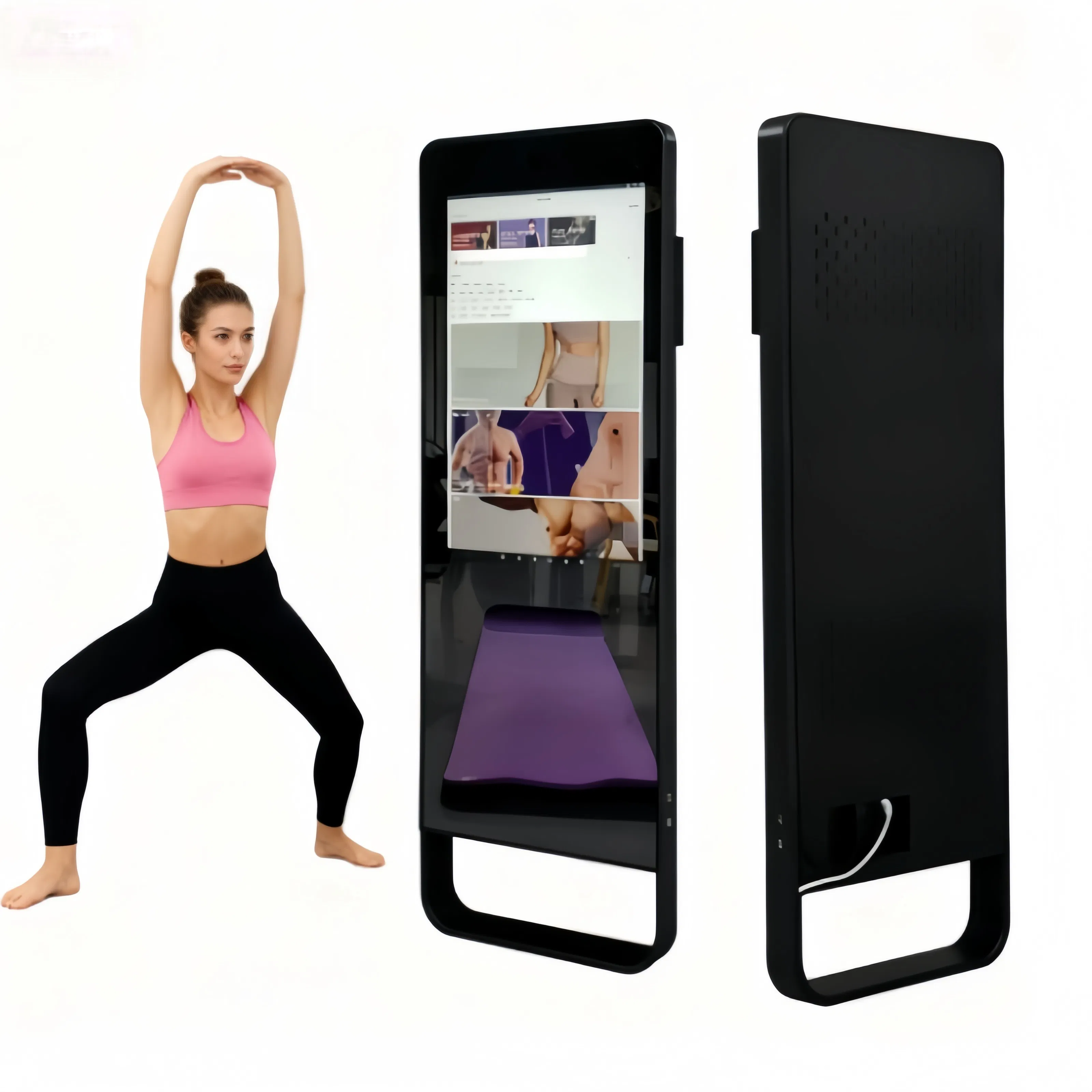 Умное фитнес-зеркало с сенсорным экраном 55 дюймов