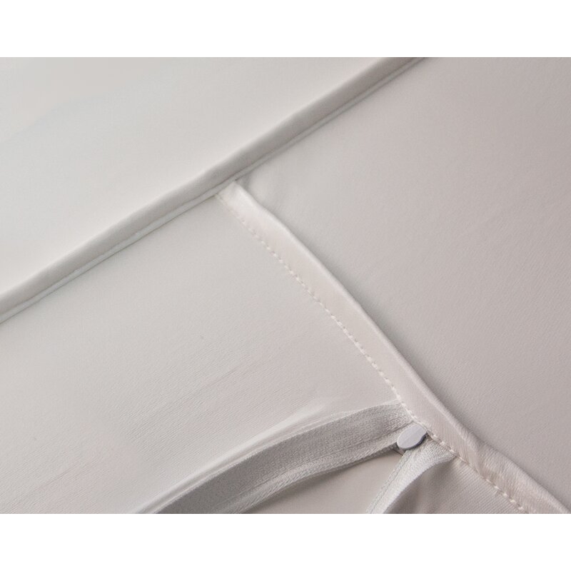 White Square Quilted Hypoallergy Waterproof Mattress Protector