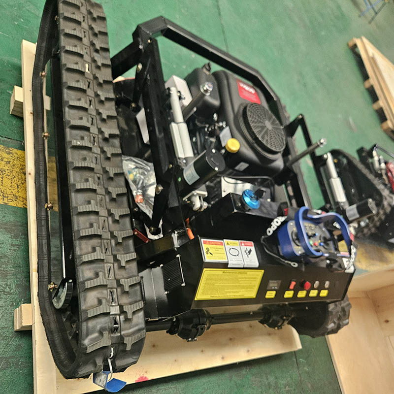 30mm-200mm Cutting Height Commercial Farm Home Use Grass Cutter Big Crawler Remote Control Lawn Mower CE EPA Euro 5 Grass Cutter