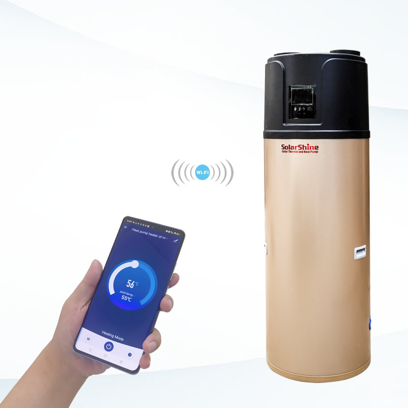Тепловой насос для воды 100-300л с Wi-Fi