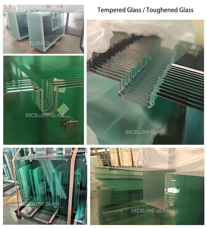 Shower Door / Railing Glass/Pool Fencing/Balustrade/Curved/Heart Soaked/Enamelled/Sgp/Manufacture/Tempered/Toughened/Customized/Oversized/Fast Delivery Factory