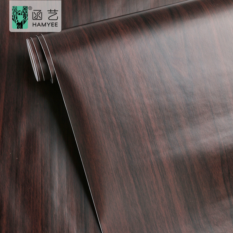 Textured Vinyl Contact Paper Self-Adhesive Shelf Liner Wall Paper Wood Sticker