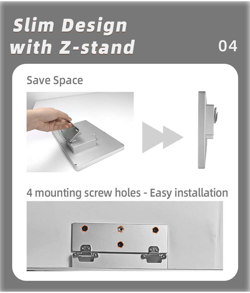 Android 11 Wall Mount 10-Inch Price Checker Tablet with 1d/2D Scanner Er220