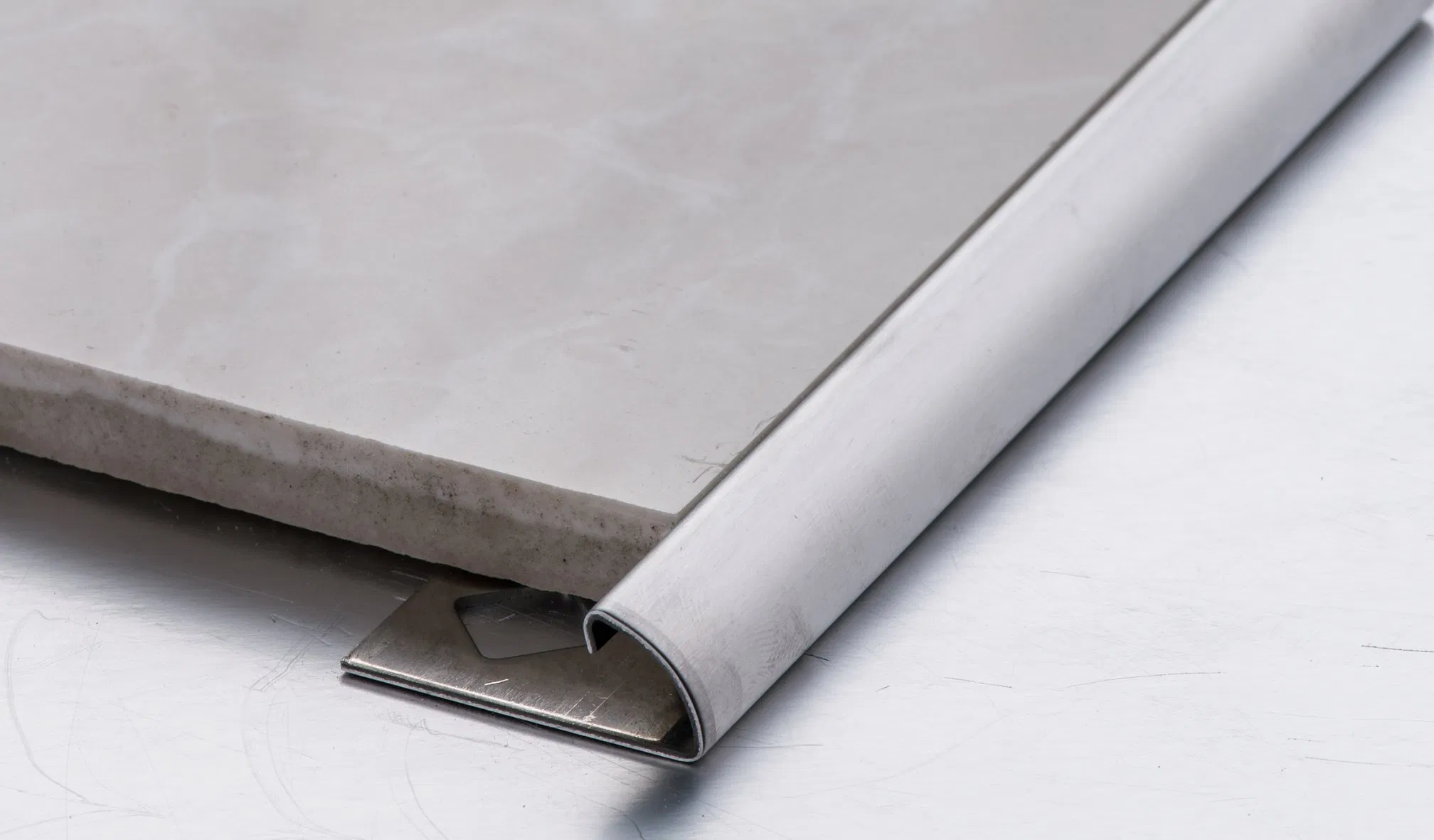 Stainless Steel Quarter Round Corner Tile Trim
