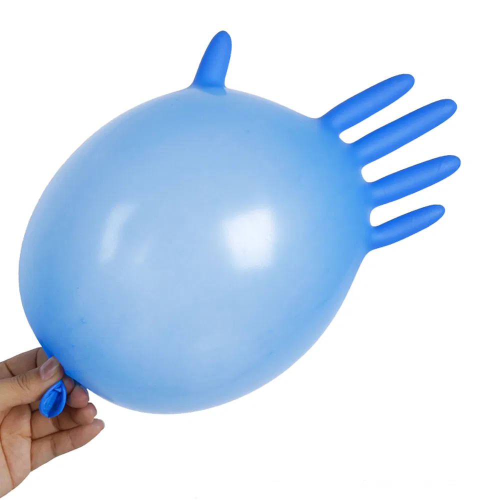 Blue Cheap Custom Nitrile Gloves Powder Free, Examination Disposable Latex Nitrile Gloves