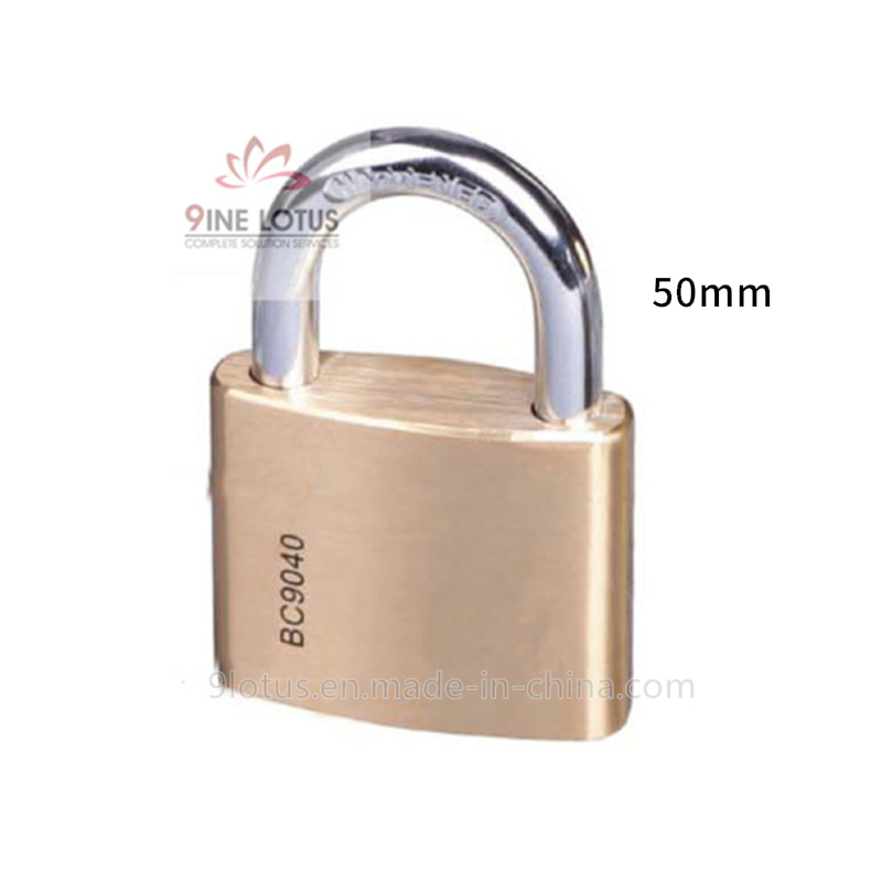 High Quality Unique Shape Brass Padlock 50mm