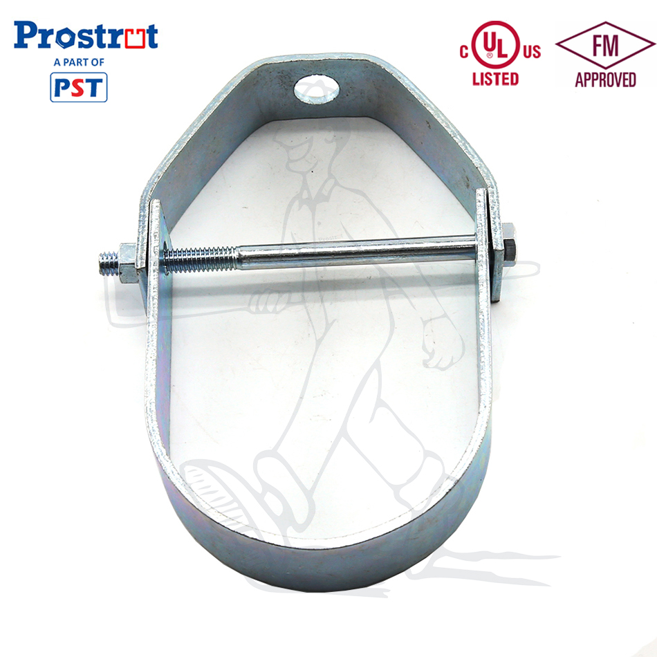 UL FM Listed Galvanized Steel Adjustable Pipe Hanger Clevis Hanger Conduit Hangers