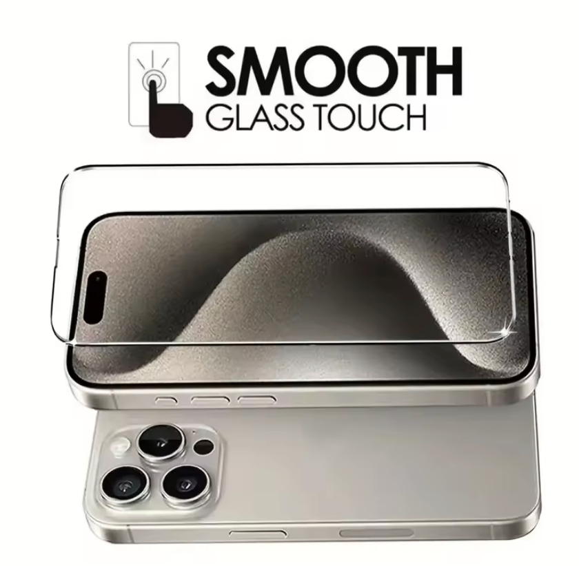 Защитное стекло 2.5D HD Full Screen для iPhone, антиотпечатки