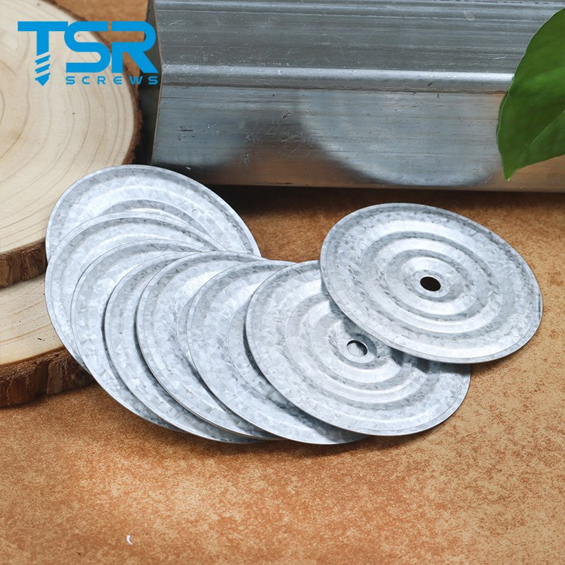 2" Barbed Round Hook Plate Roofing Plates for Tpo/PVC Waterproofing Membrane