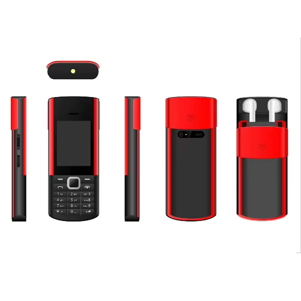 Кнопочный телефон 2G с Bluetooth-гарнитурой