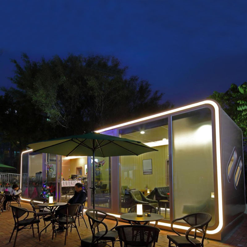 Heat Preservation Fiberglass Prefabricated House Prefabricated House Maker in China