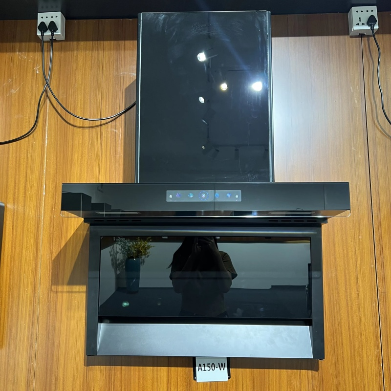 Efficient Kitchen Appliance: Stylish Range Hood with Sensor Technology