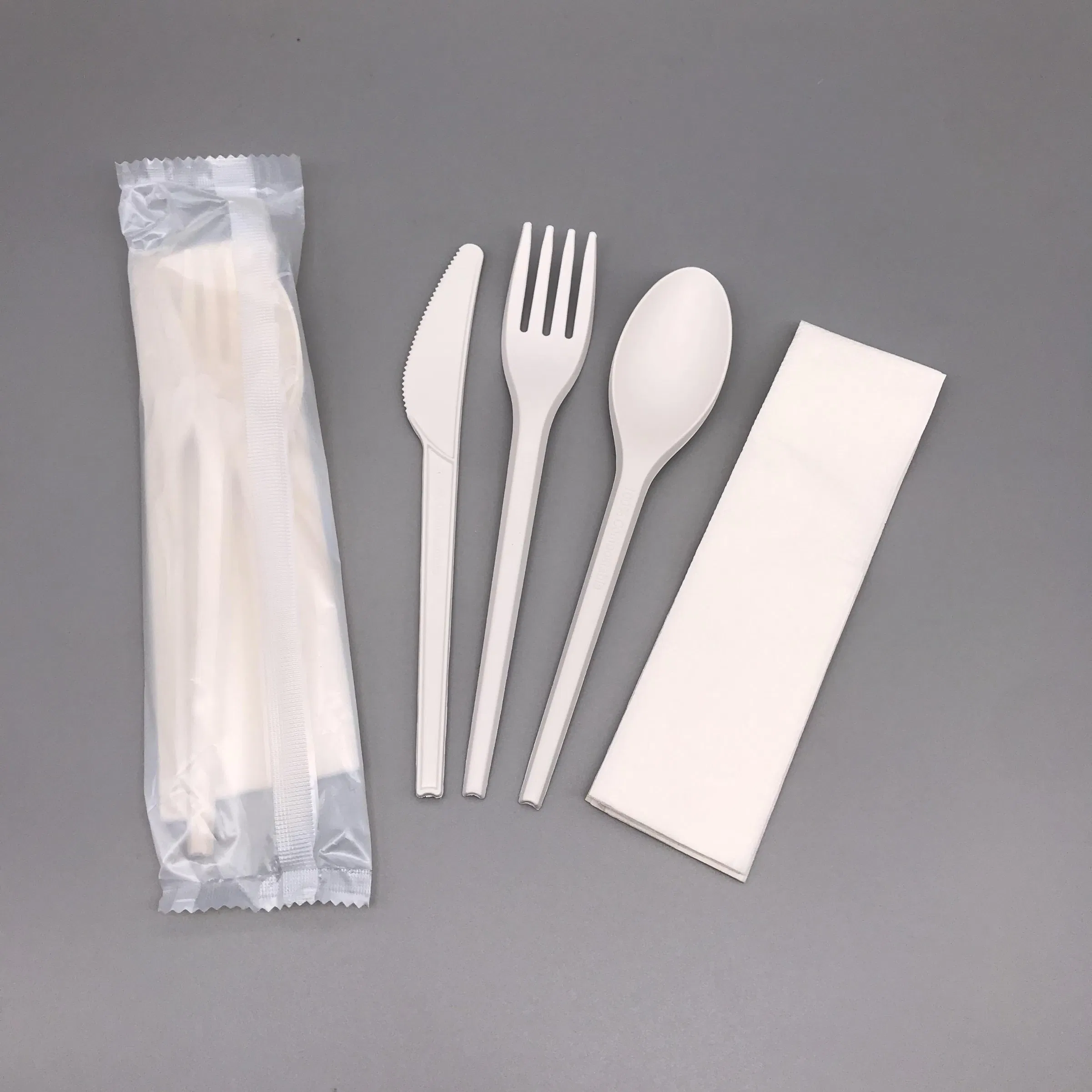Eco-Friendly Disposable Cutlery Set with Free Samples OEM Brand